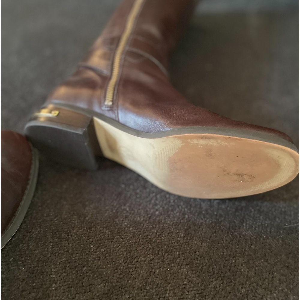 MICHAEL Michael Kors Hamilton Tall Brown Riding Boot - Picture 5 of 11